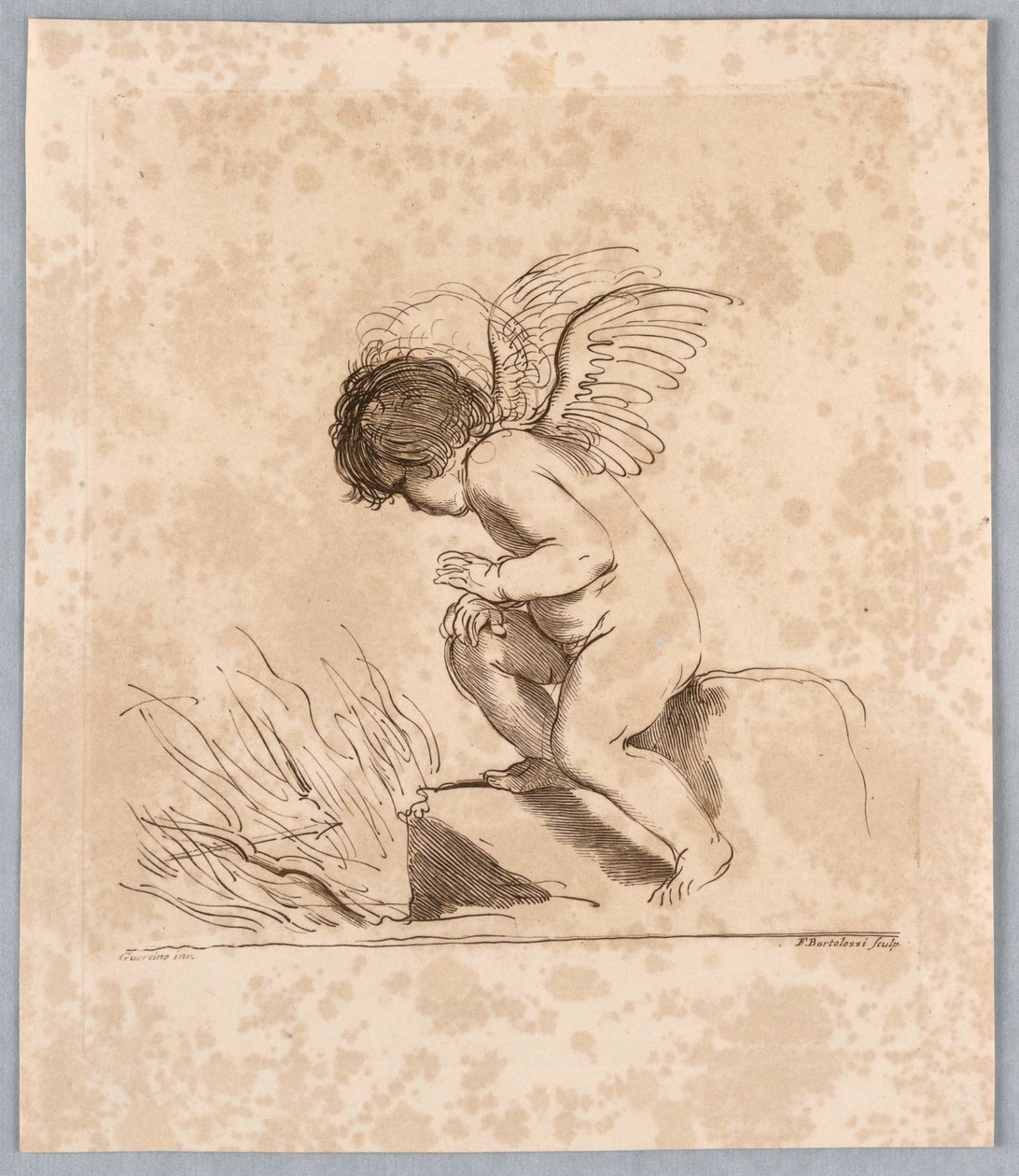 Cupid with a Dart by Francesco Bartolozzi