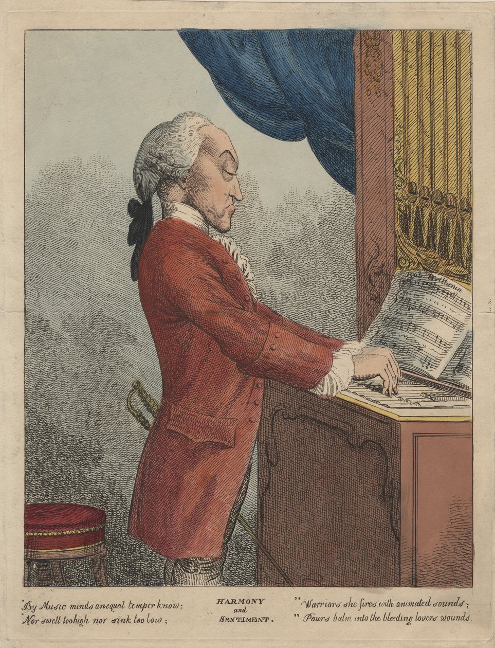 Harmony and Sentiment, c.1785 by Francesco Bartolozzi