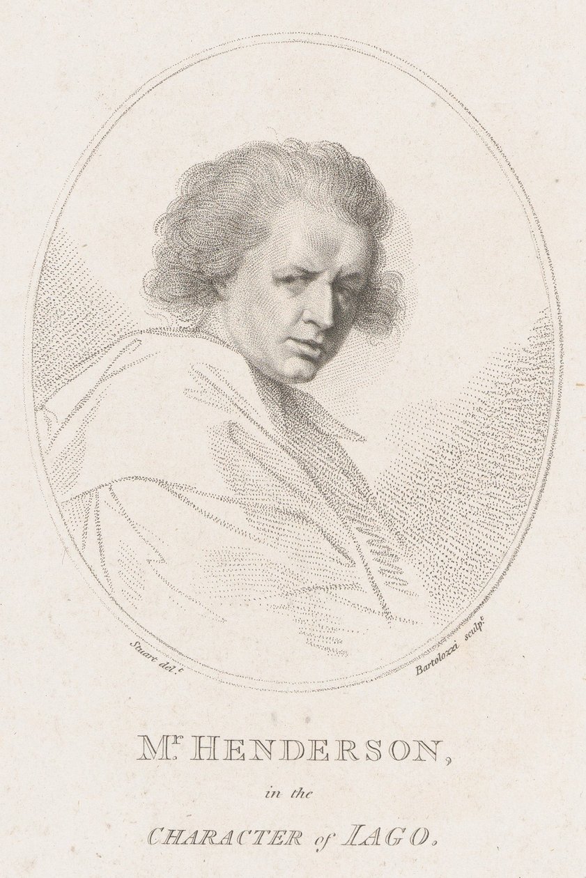 John Henderson, in the Character of Iago from Shakespeare