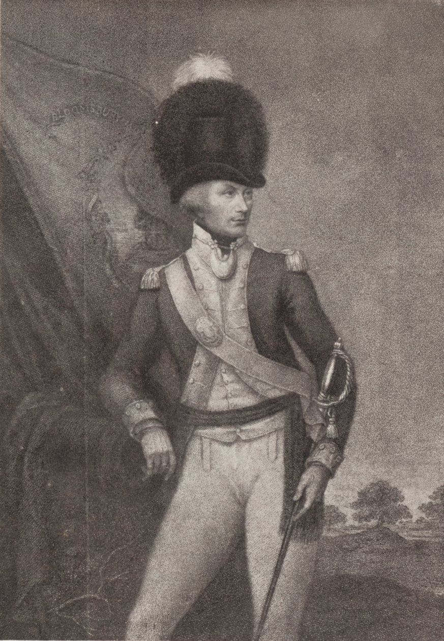 Lieut.-Colonel Cox, Bloomsbury Volunteers by Francesco Bartolozzi