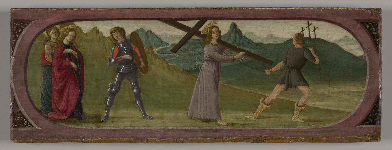 Way to Calvary by Francesco Botticini