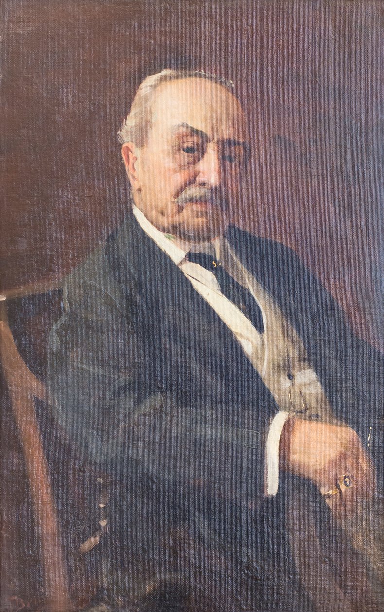 Portrait of Bartolini by Francesco Brici