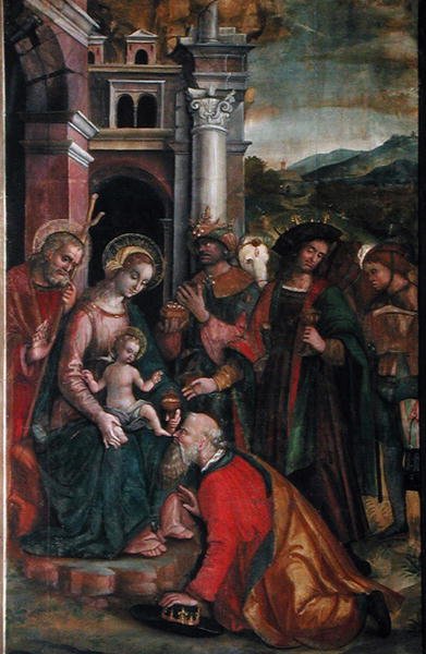 Adoration of the Magi, 1517 by Francesco Casella