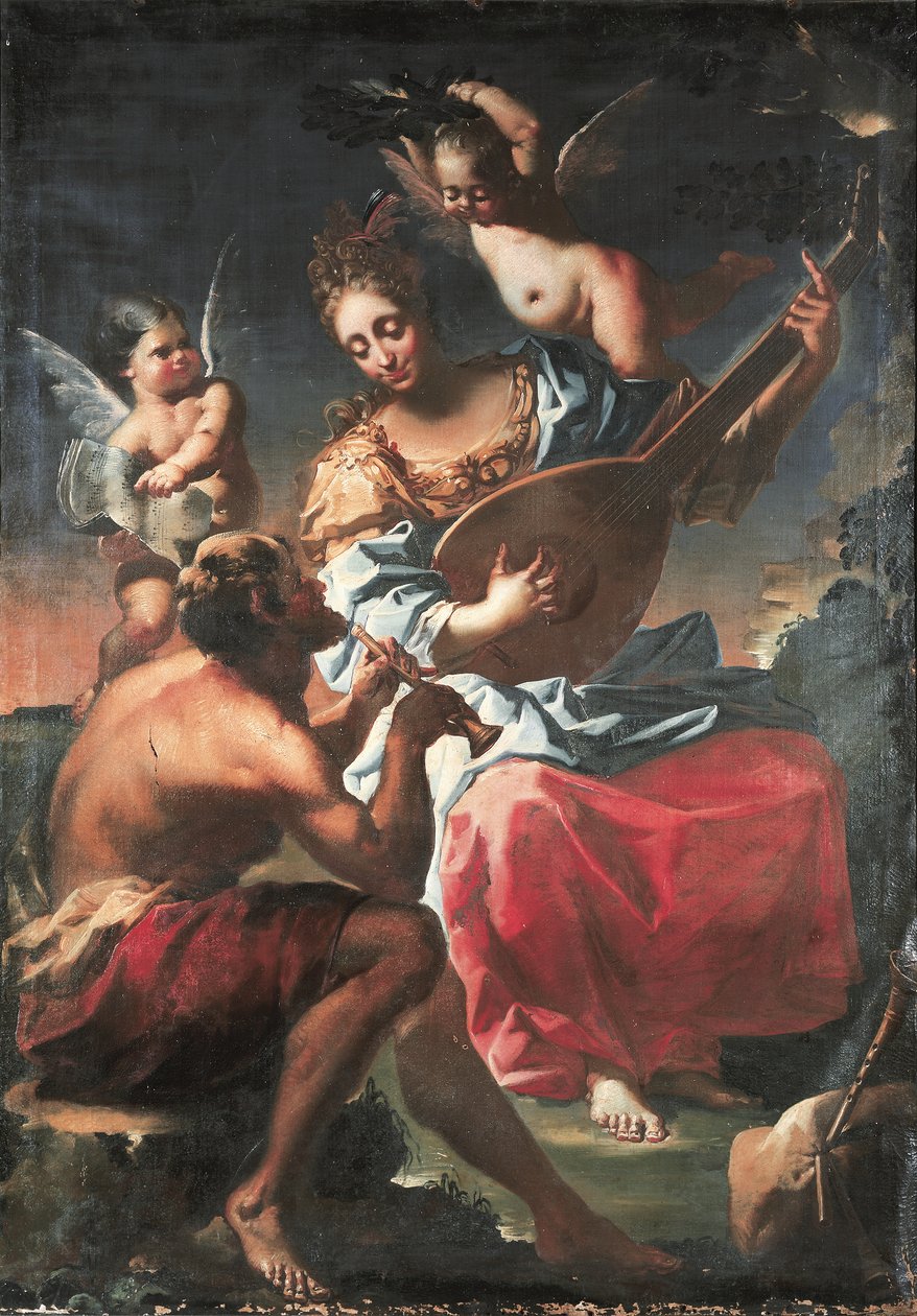 Allegory of Music by Francesco Conti