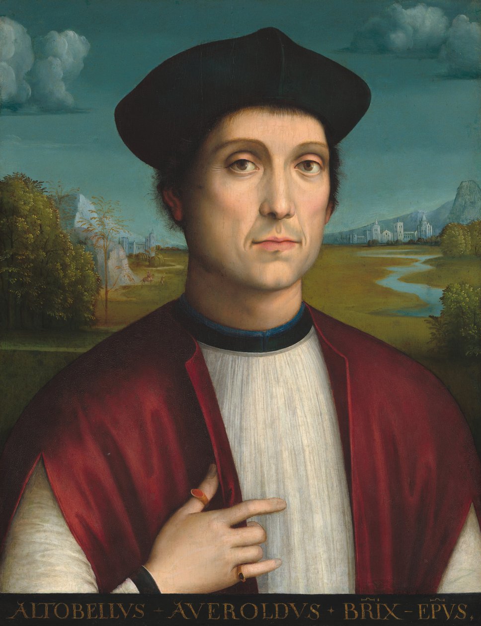 Bishop Altobello Averoldo, c. 1505 by Francesco Francia