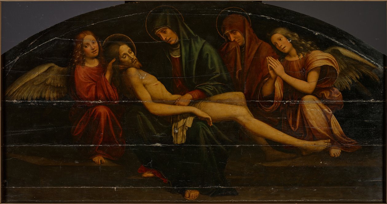 The Lamentation of Christ by Francesco Francia