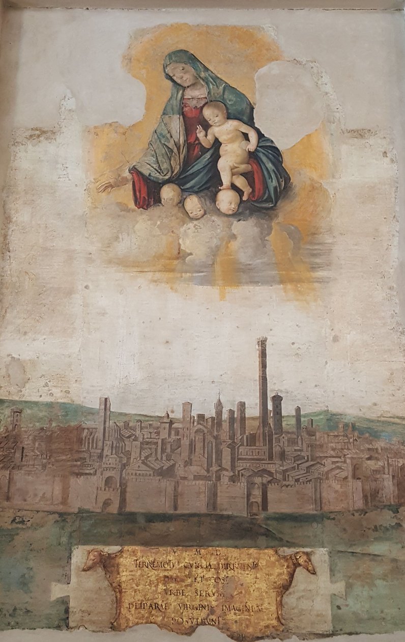 Madonna of the Earthquake by Francesco Francia