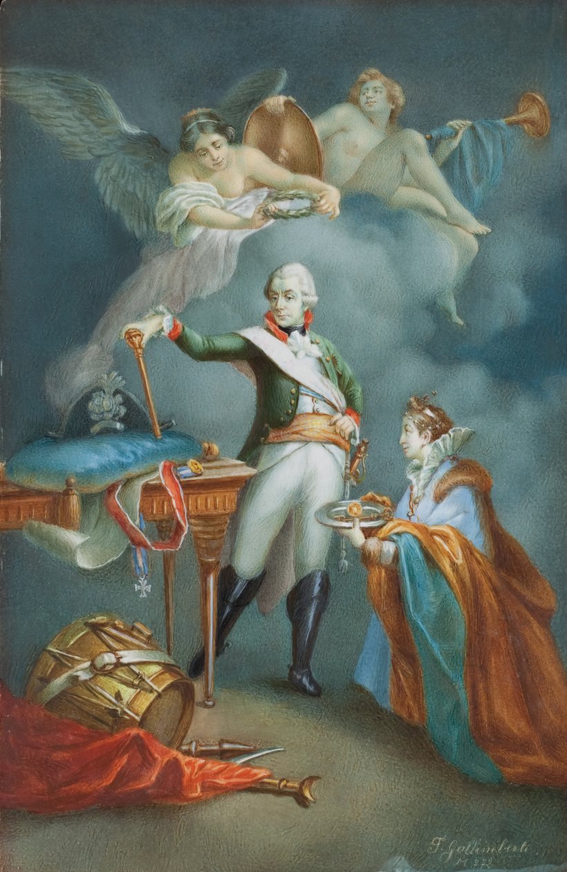 Major General Aleksandr Vassilievich Suvorov by Francesco Gallimberti