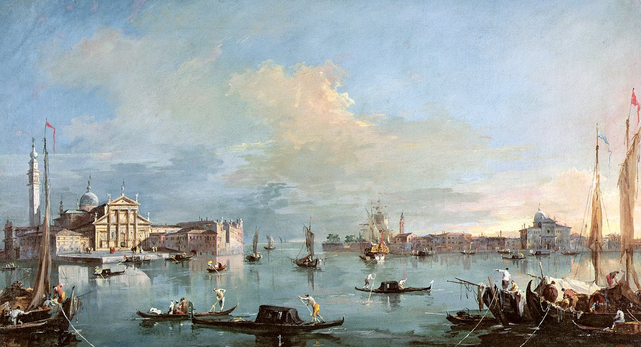 San Giorgio Maggiore by Francesco Guardi