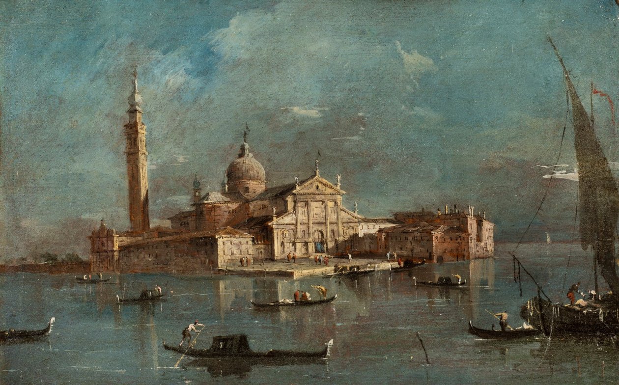 San Giorgio Maggiore by Francesco Guardi