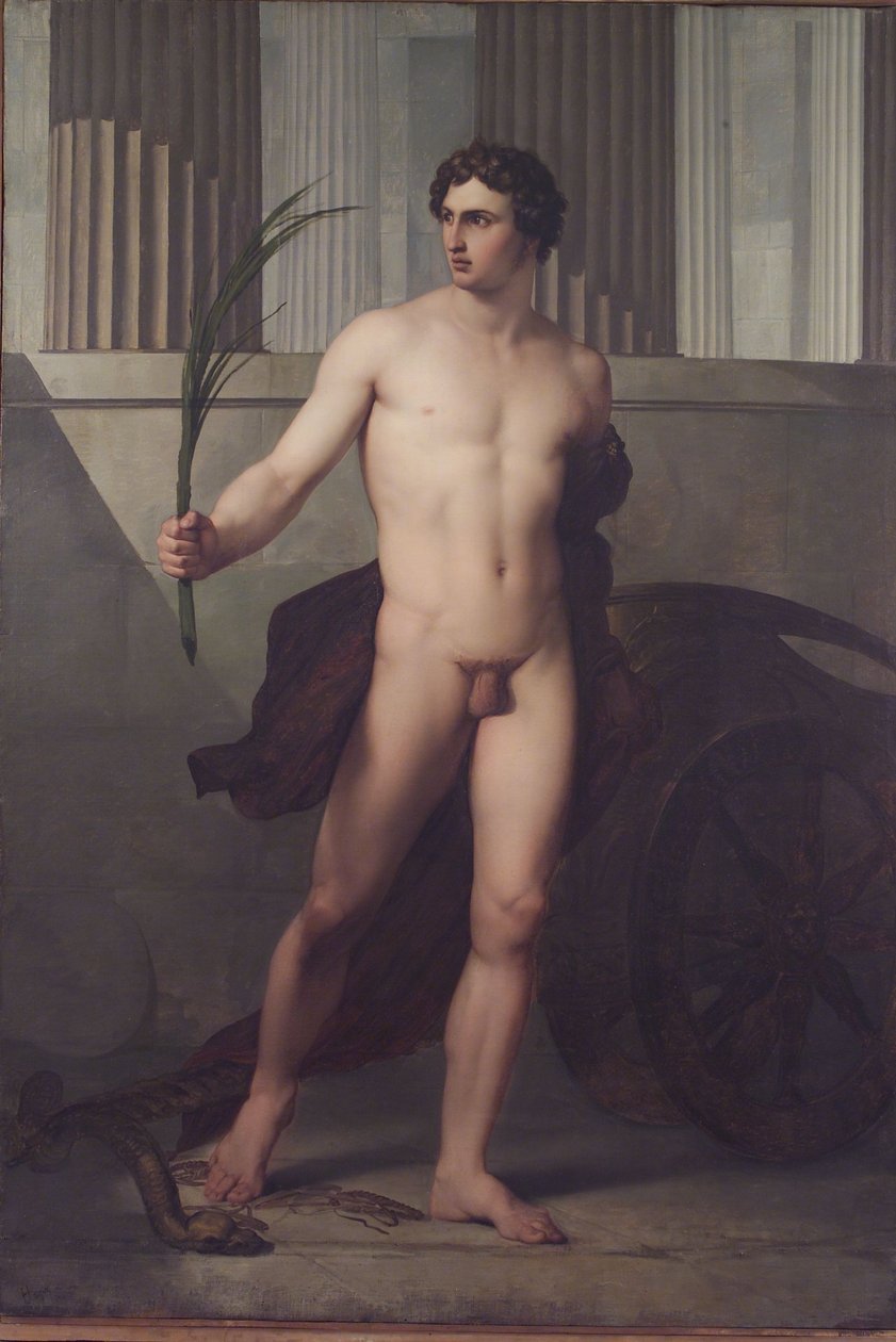 The Victorious Athlete by Francesco Hayez
