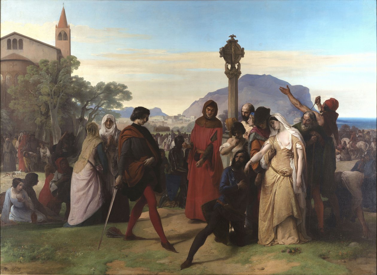 The Sicilian Vespers by Francesco Hayez