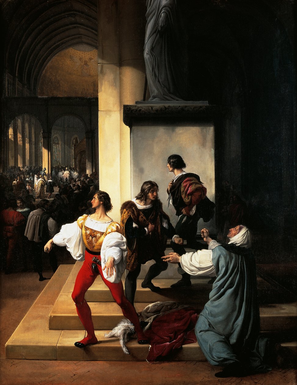 Lampugnani Conspiracy by Francesco Hayez