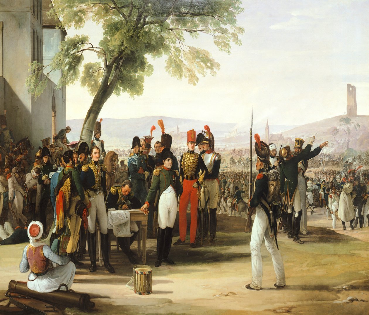 Napoleon after Battle of Wagram by Francesco Hayez