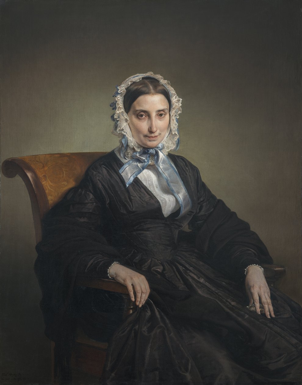 Portrait of Teresa Manzoni Borri Stampa by Francesco Hayez