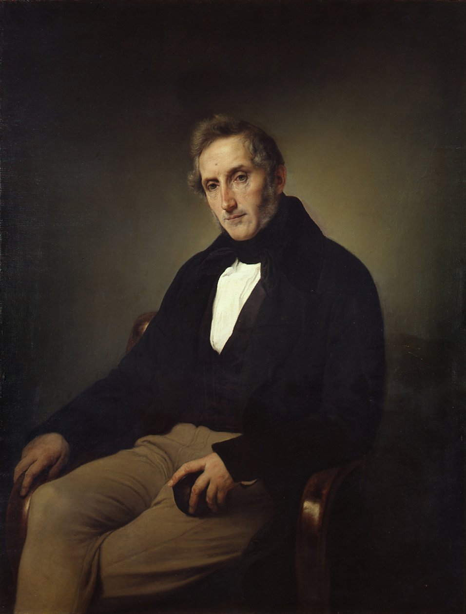 Portrait of the poet Alessandro Manzoni by Francesco Hayez