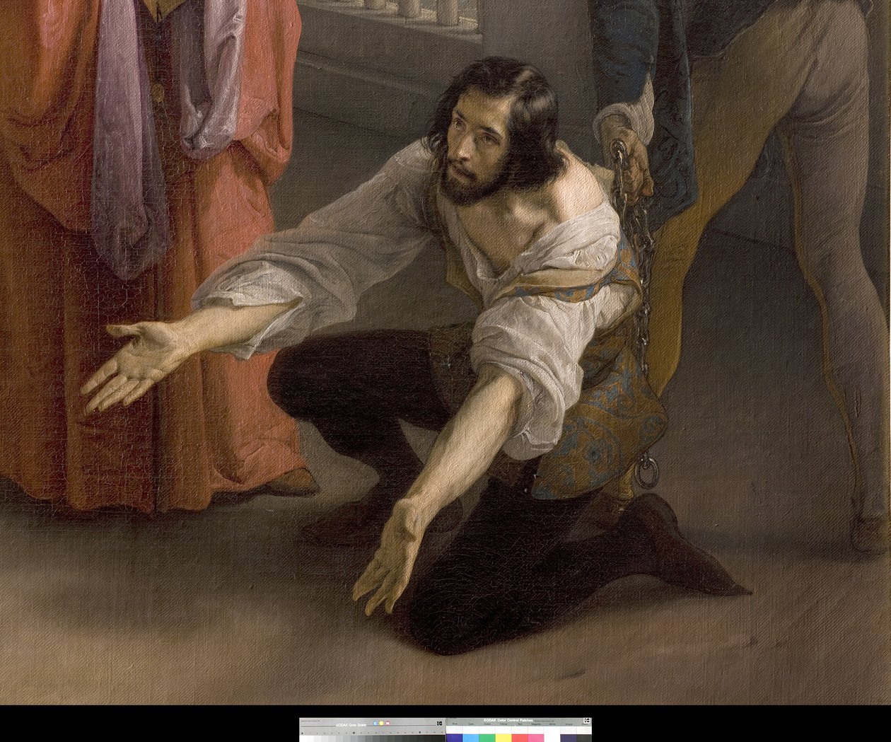 The Last Meeting Between Jacopo Foscari and His Family Before Being Exiled by Francesco Hayez