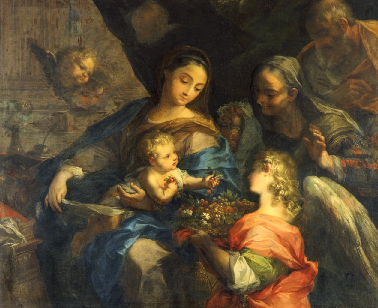 Holy Family by Francesco Mancini