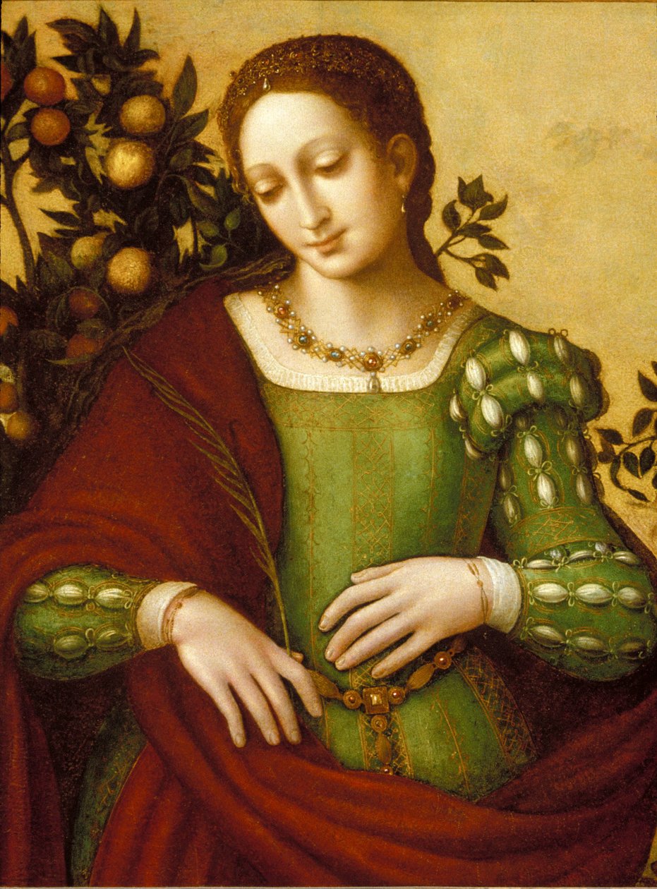 Female Saint by Francesco Melzi