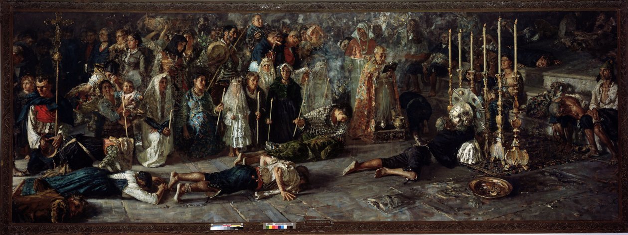 Il Voto (Fete in Homage to St Pantaleon July 27 in Miglianico, Italy) by Francesco Paolo Michetti