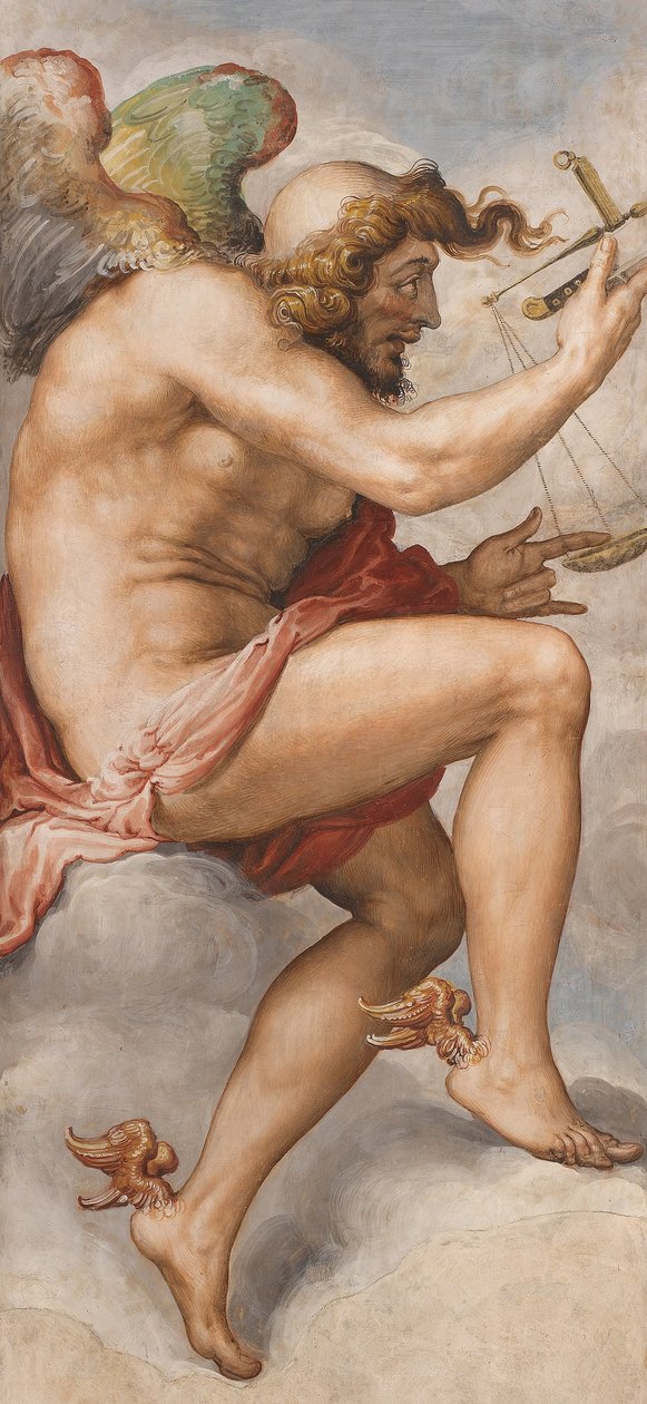 Time as Occasion (Kairos) by Francesco Salviati