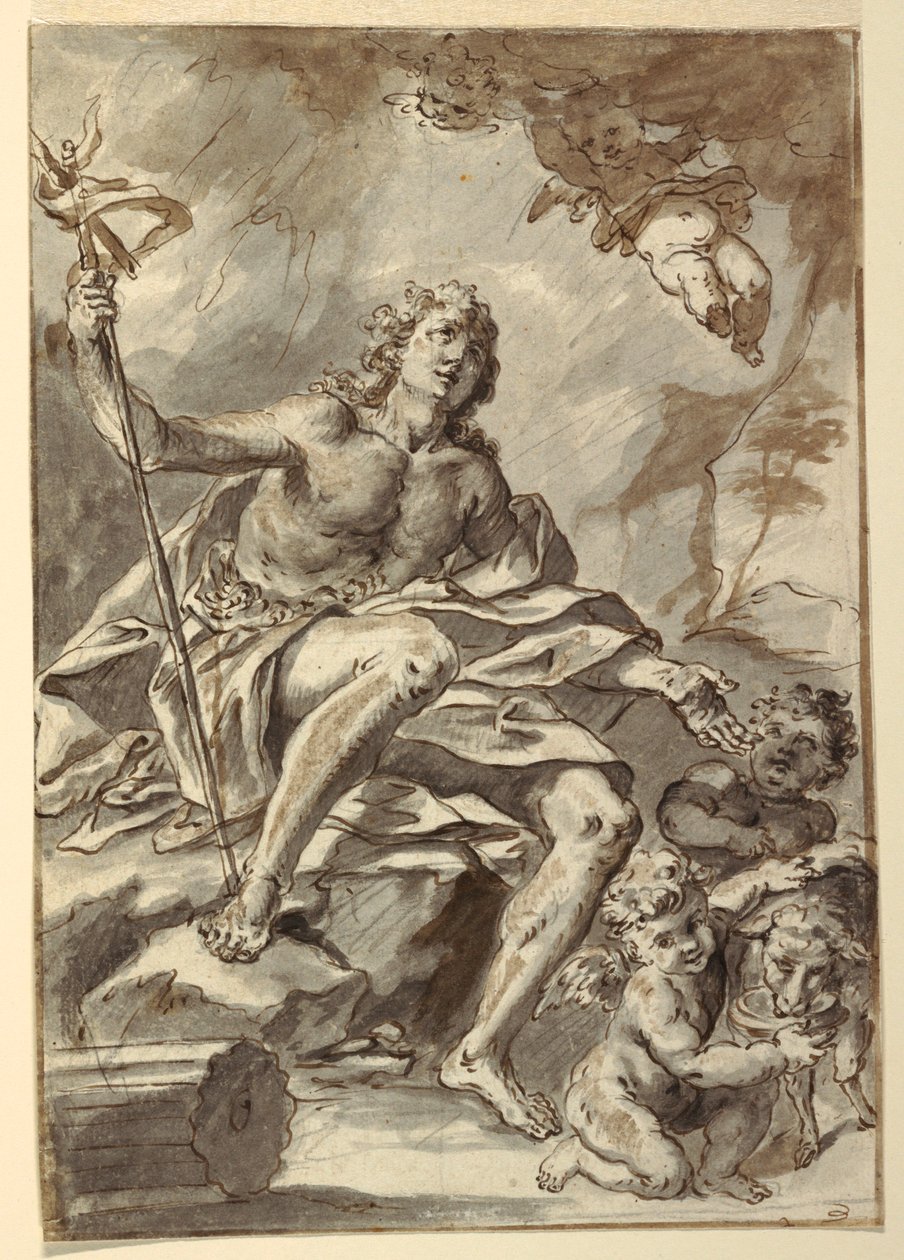 St. John the Baptist, ca. 1775 by Francesco Saverio Mergolo