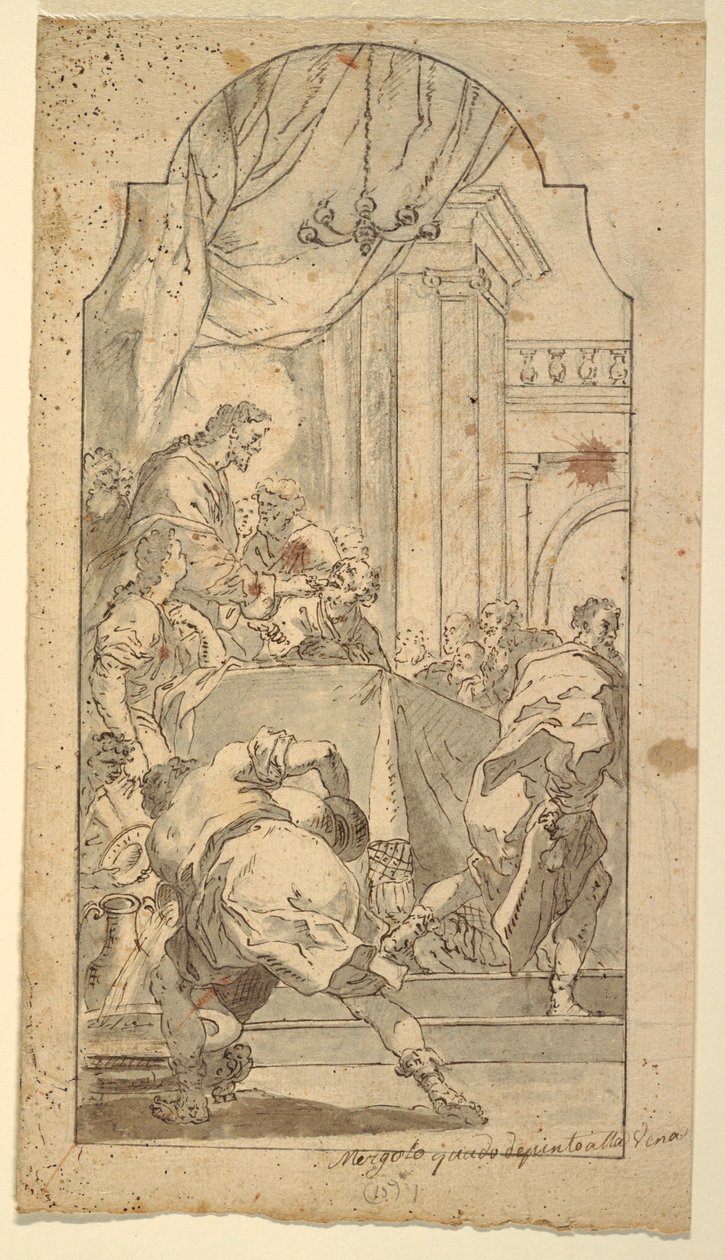 The Last Supper, 1746–86 by Francesco Saverio Mergolo