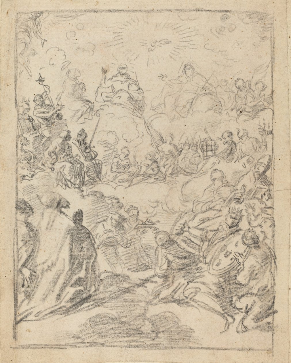 The Triumph of the Trinity (The Gloria) by Francesco Solimena