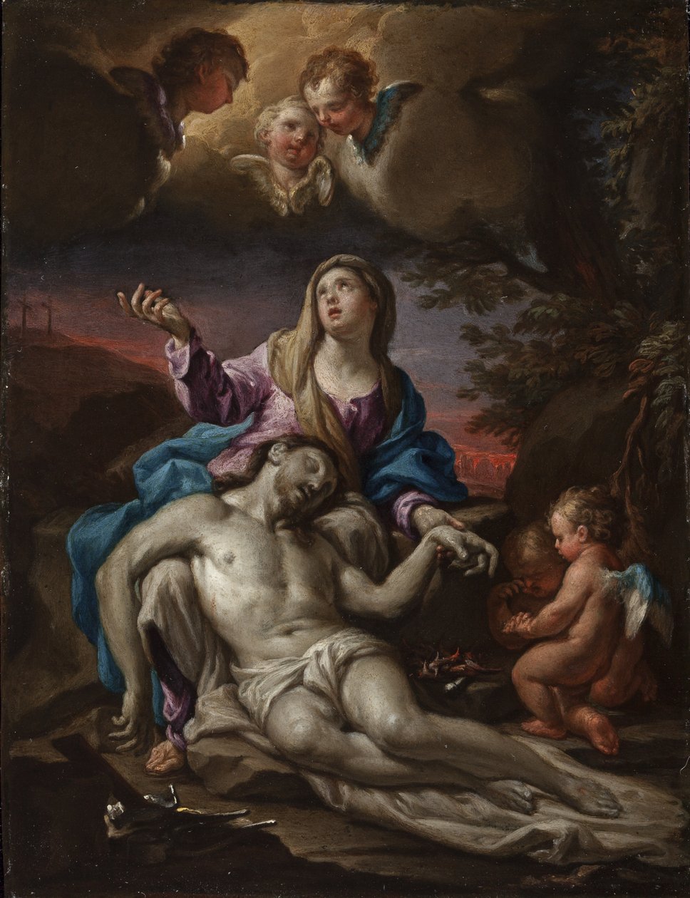 Pietà by Francesco Trevisani