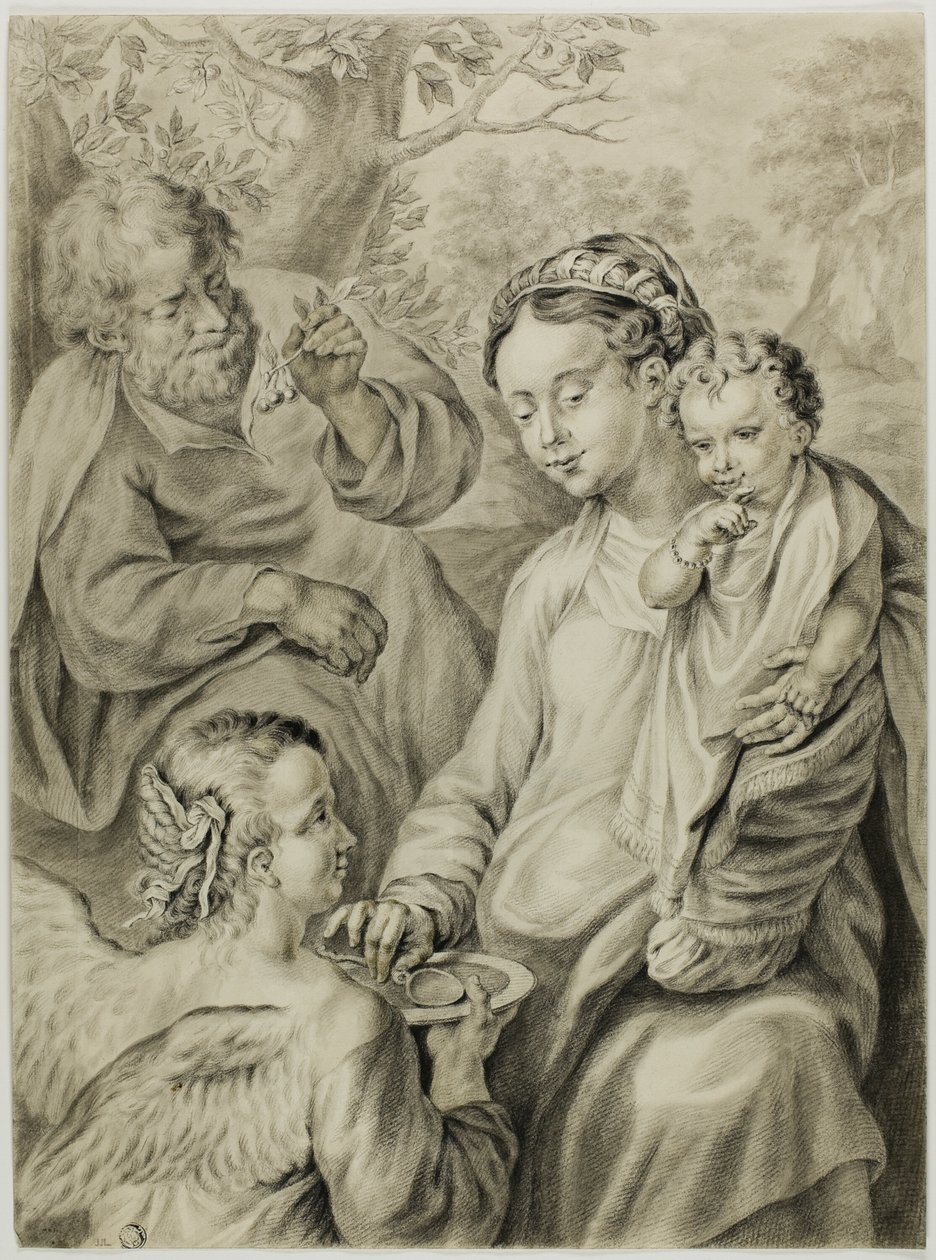 The Rest on the Flight into Egypt, Known as The Madonna della Pappa by Francesco Vanni