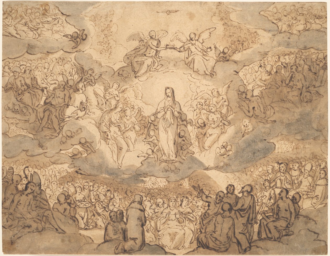 The Virgin, Queen of Heaven by Francesco Vanni