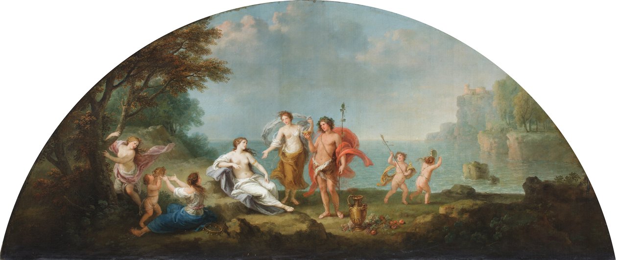 Bacchus and Ariadne by Francesco Zuccarelli