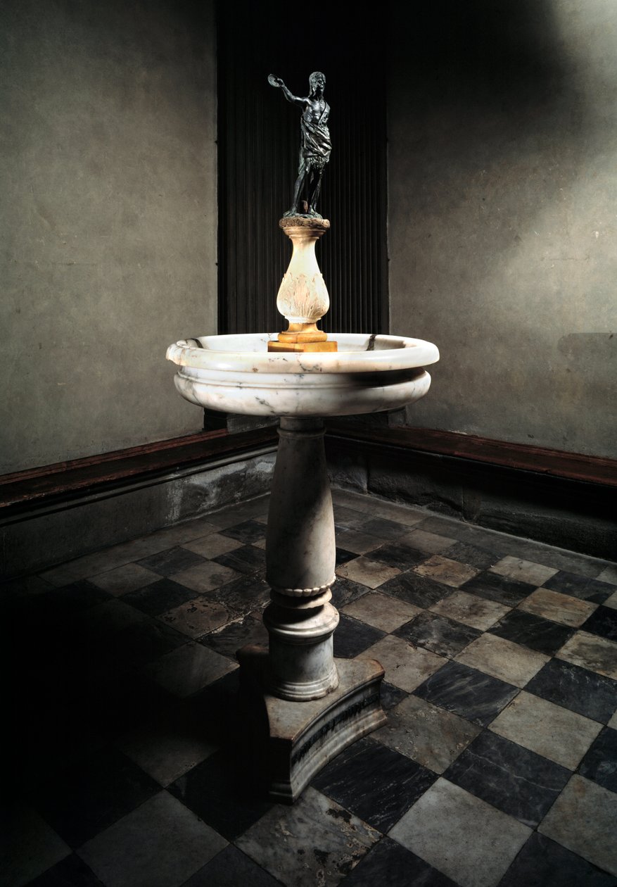 Stoup with Statue of St John the Baptist by Francesco da Sangallo