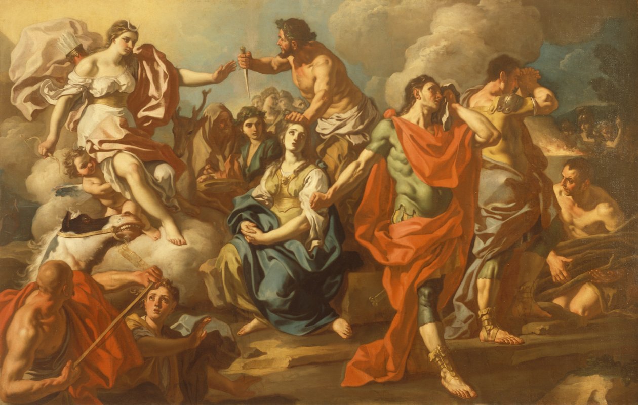 The Sacrifice of Iphigenia by Francesco de Mura