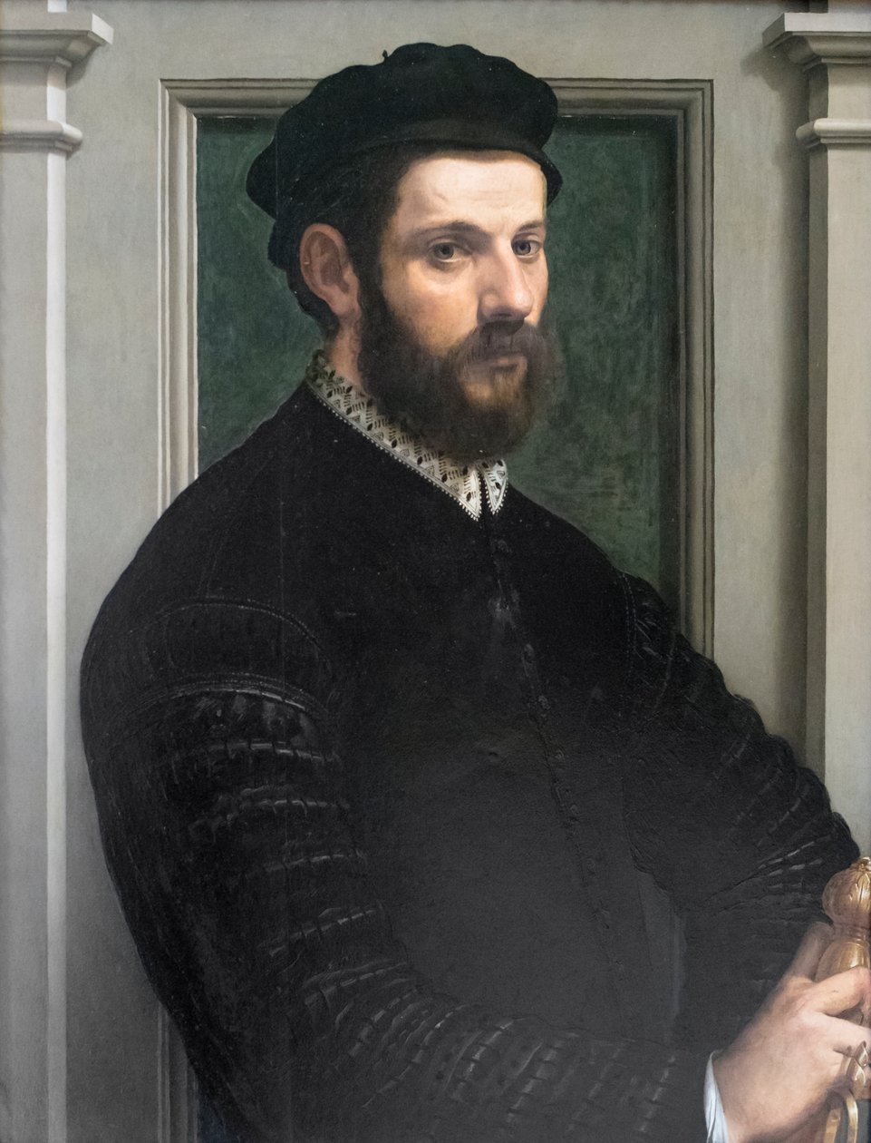 Portrait of a Gentleman by Francesco de Rossi Salviati Cecchino
