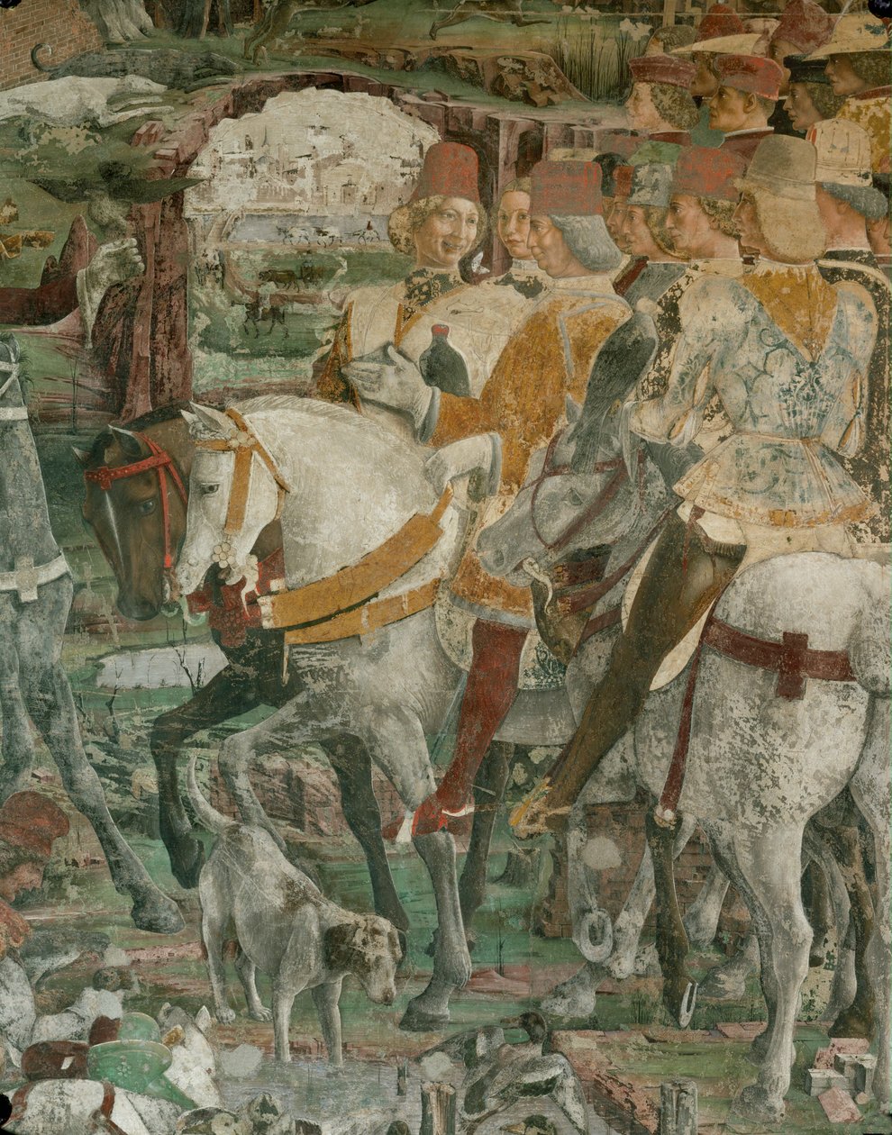 Hall of the Months: March by Francesco del Cossa