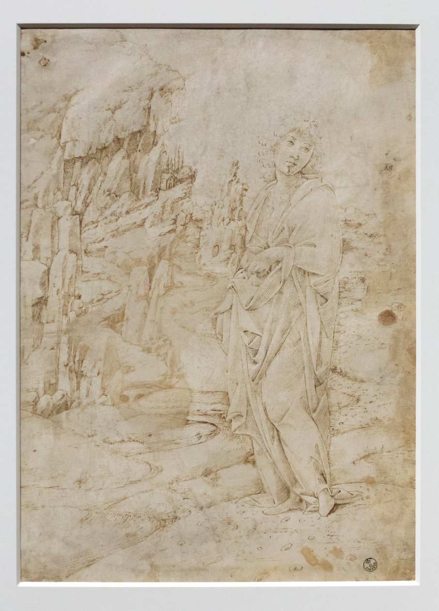 Young Man in a Rocky Landscape, c.1475-80 by Francesco di Giorgio Martini