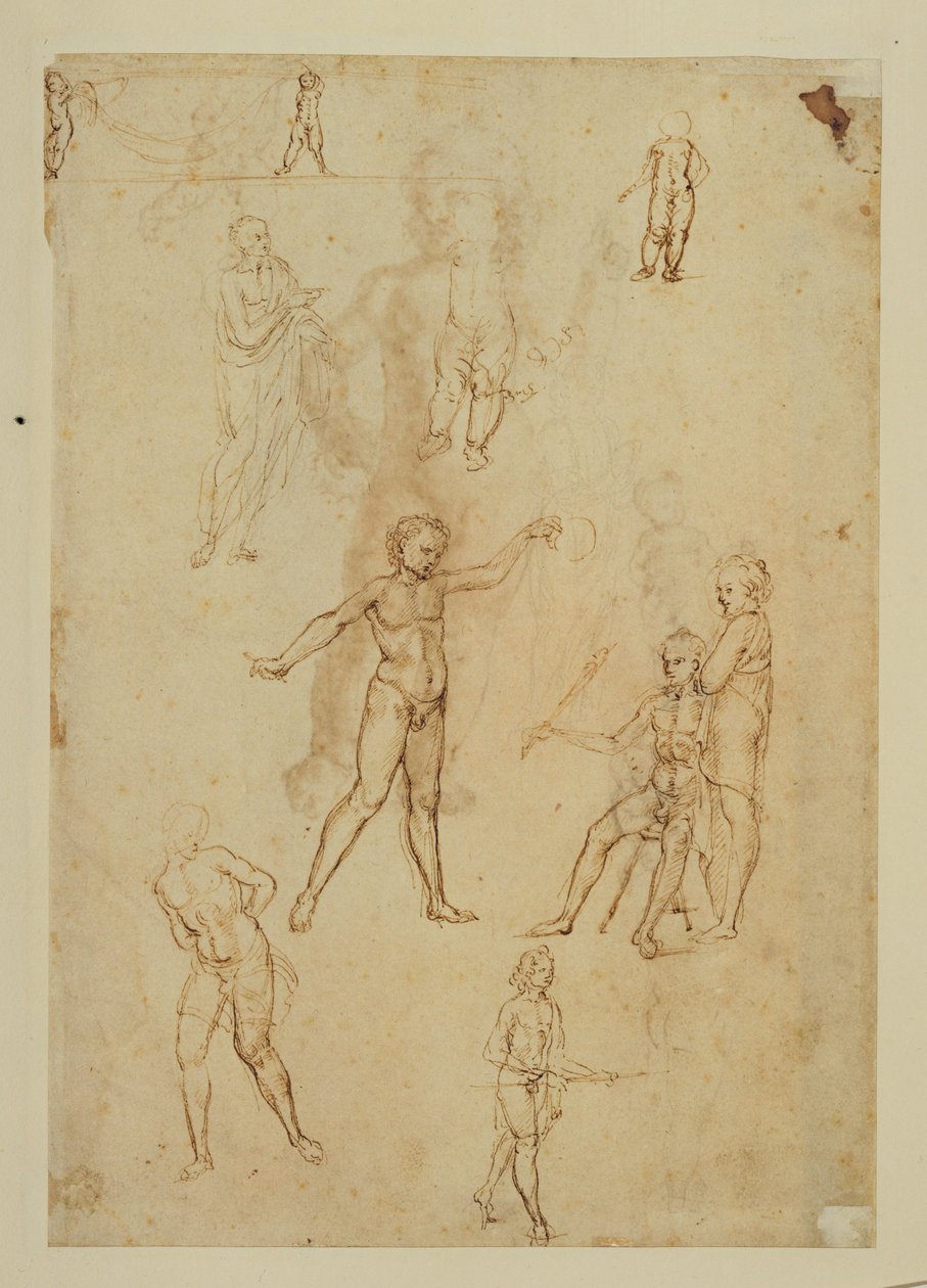 Figure Studies by Francesco di Simone (attr. to)