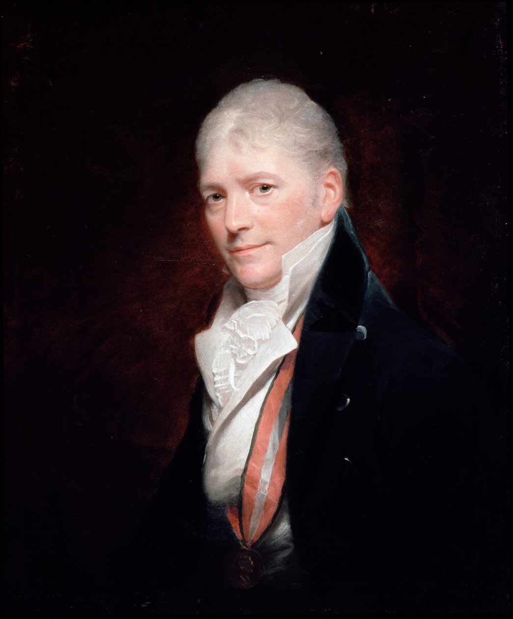 Self-Portrait after Beechey by Francis Bourgeois