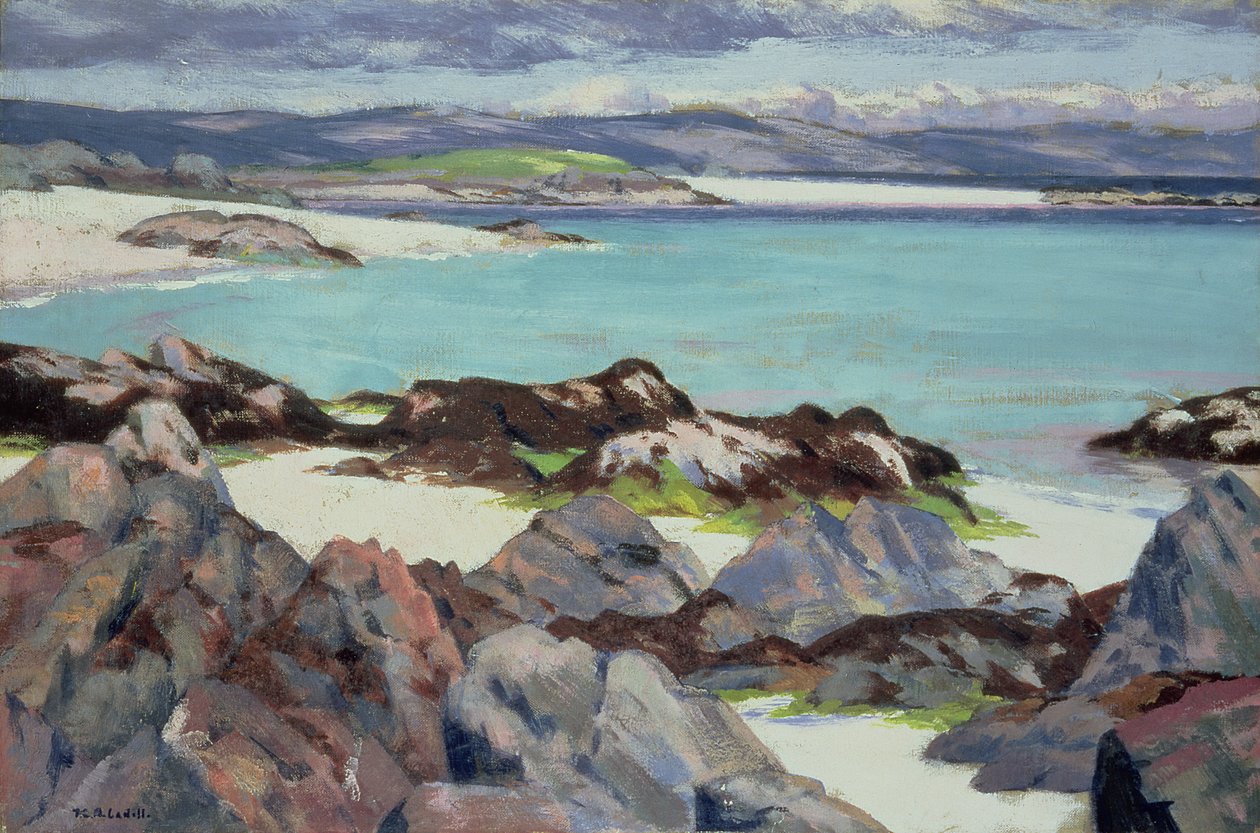 Iona, The East Bay, 1928 by Francis Campbell Boileau Cadell
