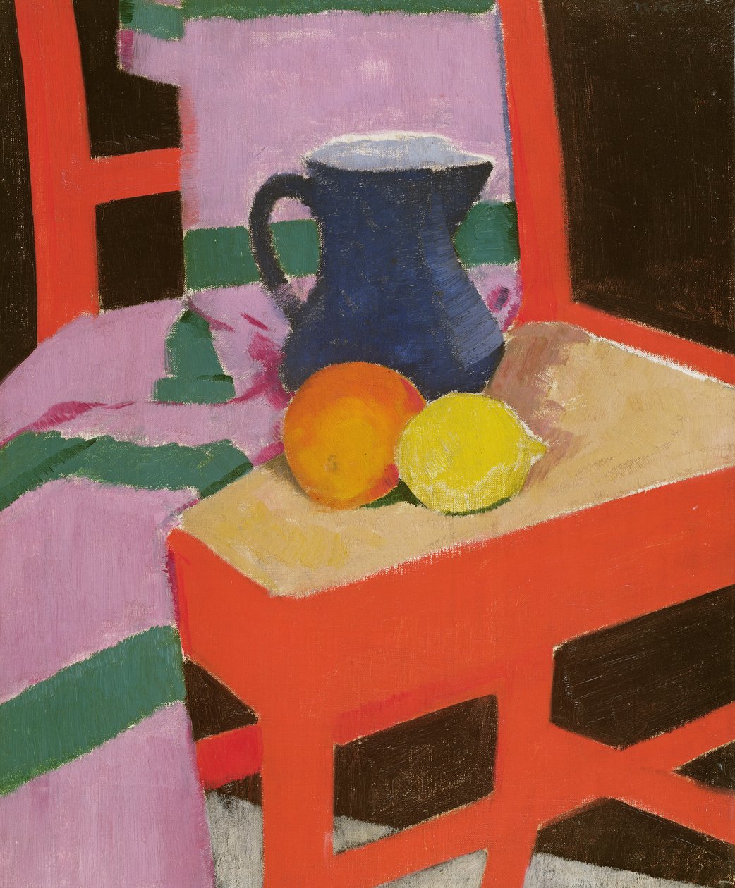 The Red Chair by Francis Campbell Boileau Cadell