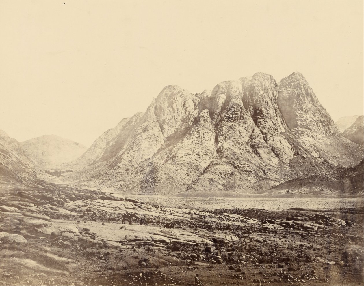 Mount Horeb, Sinai by Francis Frith