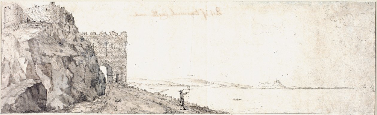 Gateway, Bamburgh Castle by Francis Place