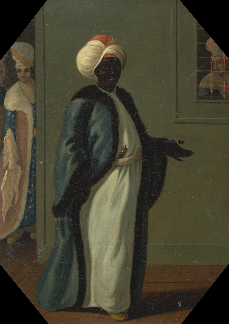 Kisler Aga, Chief of the Black Eunuchs and First Keeper of the Serraglio by Francis Smith