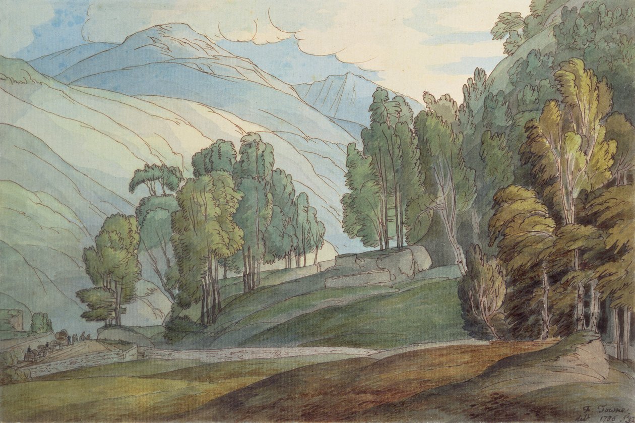 The Vale of St. John by Francis Towne