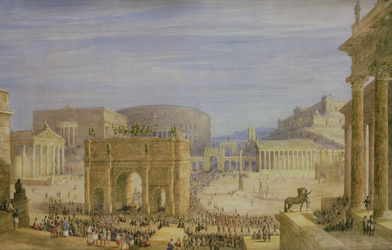 The Roman Forum by Francis Vyvyan Jago Arundale