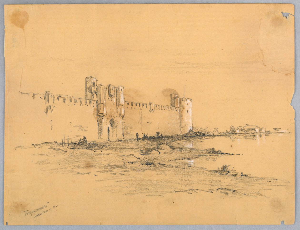 Aigues-Mortes by Francis Augustus Lathrop