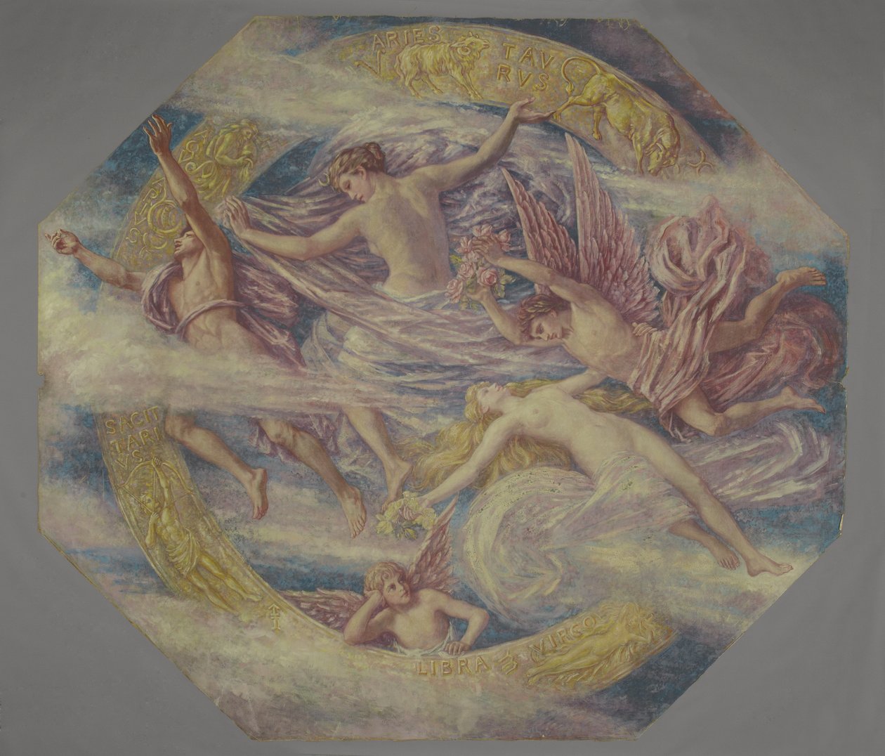 Diana and Her Attendants among the Constellations by Francis Augustus Lathrop