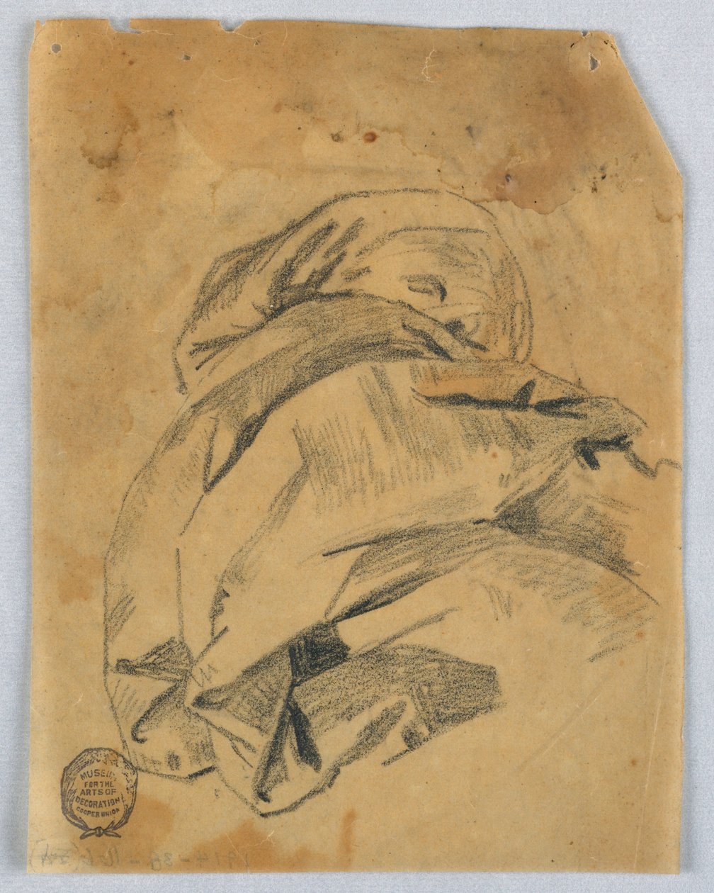 Drapery Study by Francis Augustus Lathrop