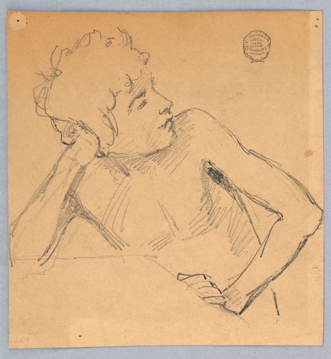 Figure Study by Francis Augustus Lathrop